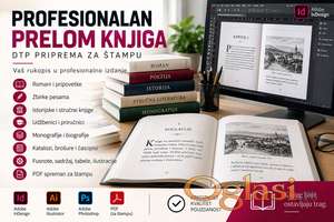 PRELOM KNJIGA ZA ŠTAMPU - Adobe InDesign